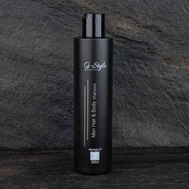 vette hoofdhuid milde shampoo G-Style Men Hair & Body Shampoo met Moringa olie