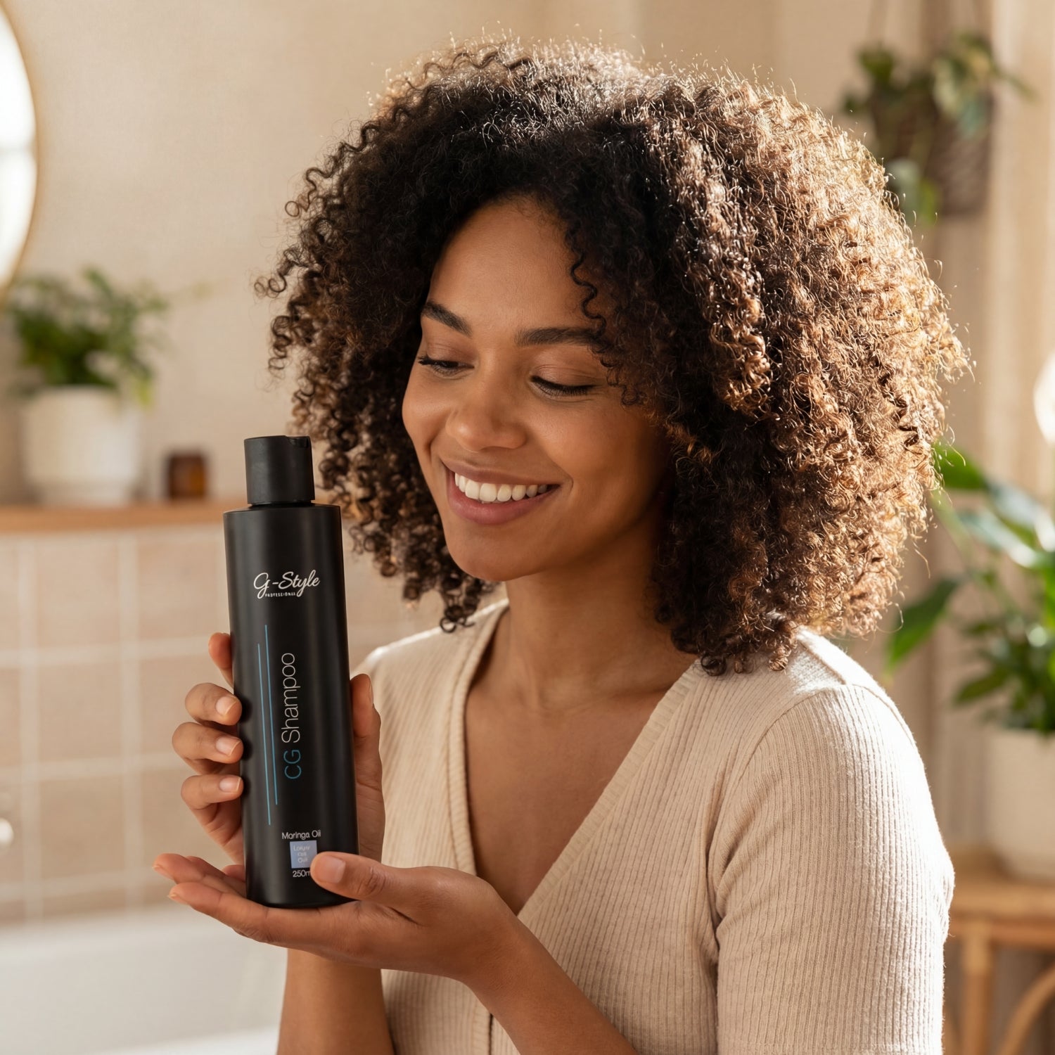 Hoe kom ik van pluizig krullend haar af?