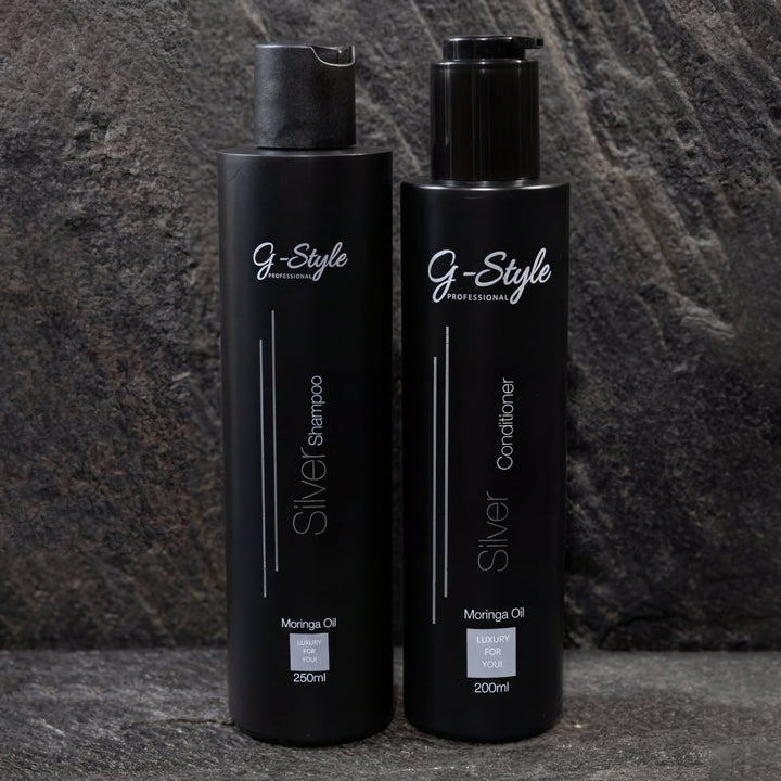G-Style Silver Pakket met Silver Shampoo en Silver Conditioner voor blond en grijs haar