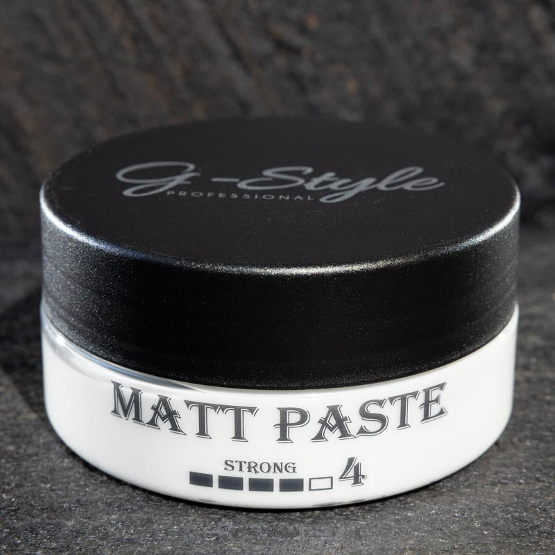 G-Style Professional Wax voor een sterke hold en natuurlijke matte finish zonder residu.