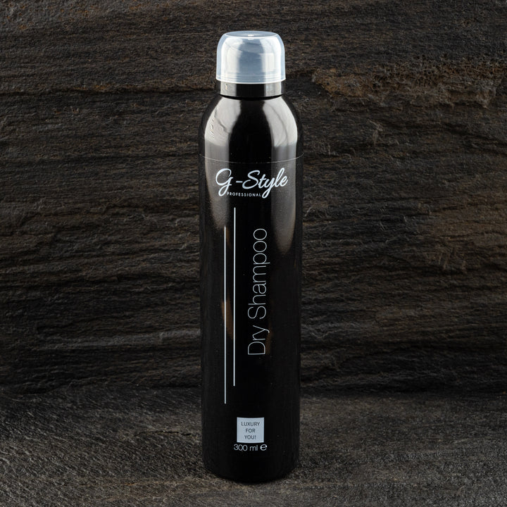 G-Style Professional Droogshampoo spray voor het verfrissen van de haaraanzet en het toevoegen van extra volume en textuur.