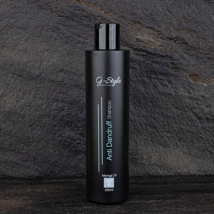 G-Style Professional Anti Dandruff shampoo 250ml met Piroctone Olamine en verkoelende munt.