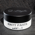 G-Style Professional Matte Paste haarwax voor een natuurlijke matte look en een stevige, flexibele fixatie.