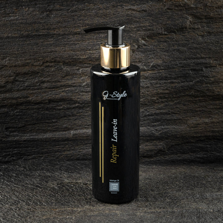 G-Style Professional Repair Leave-in crème met Aloë Vera en Moringa olie voor herstel van beschadigd haar.