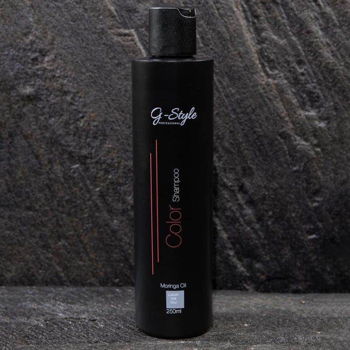 G-Style Professional Color Shampoo met anti-oxidanten voor optimaal kleurbehoud en een gezonde glans.
