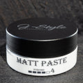 G-Style Professional Matte Paste haarwax voor een natuurlijke matte look en een stevige, flexibele fixatie.